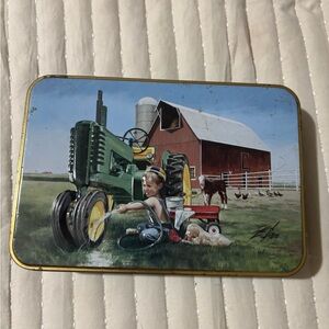 Vintage John Deere tin